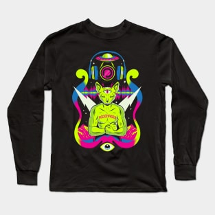 Psychedelic Podchaser Long Sleeve T-Shirt